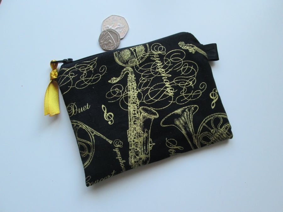 SALE Musical  Coin Purse