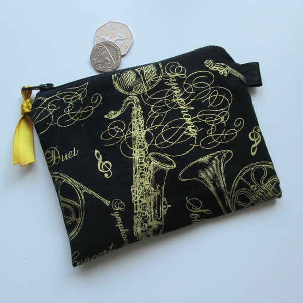 SALE Musical  Coin Purse