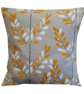 Scandi Sprig Leaf Tangerine Orange Grey Cushion Cover 14" 16" 17" 18" 20" 22"