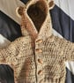 Hooded Bear Jacket Cardigan