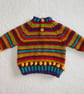 Stripes and Bobbles Baby Jumper Pattern. Knitting Pattern. PDF Knitting Pattern - Image 2