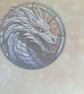 Dragon Stained Glass Style Card – "I Believe in You" Fantasy Greeting Card - Image 7