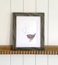 'Wren Love' 10" x 8" Framed Print - Image 1