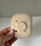 Handmade ceramic soap dish, self draining rectangular soap dish - Image 7