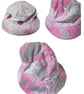 Reversible bucket hat pink red - Image 1