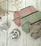 Hand Printed Linen Zipped Cosmetic Bag - Image 5
