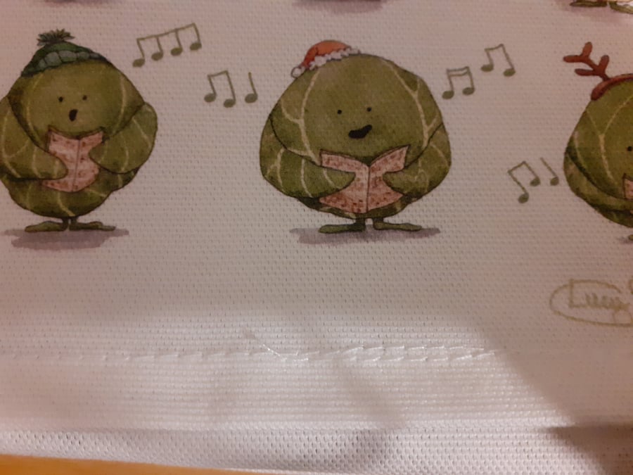 Faulty Singing Sprouts Tea Towel 2