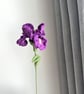 Realistic Crochet Iris Flower Summer Seconds Home Decor - Image 7
