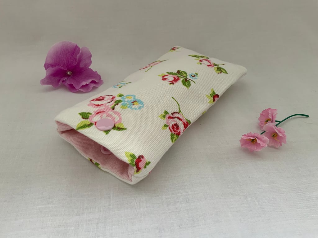 Fabric Glasses Case, Sunglasses Case, Glasses Pouch, Fabric Purse