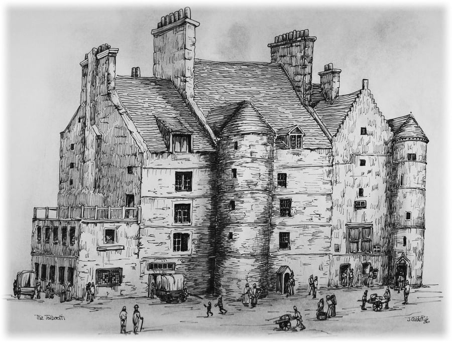 The Tolbooth Prison Edinburgh Print