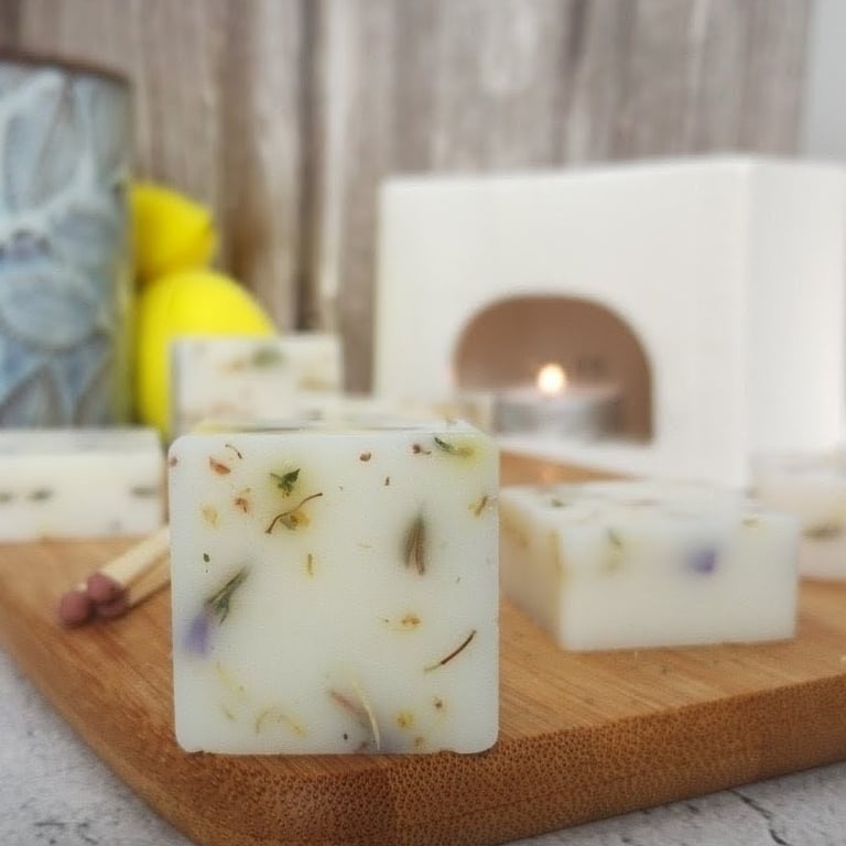Lemon & Lavender Botanical Soy Wax Melts - Handmade - Scented Wax Melts