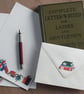 Illustrated letter paper and envelopes with original books design - Image 3