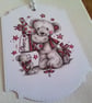 Birthday card and gift tag. Cheers. Celebration. Any occasion card. Ref 445 - Image 3