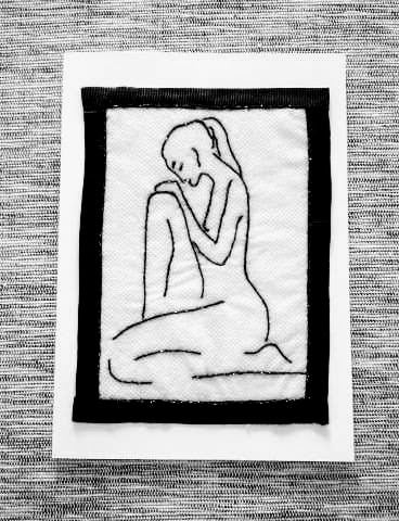 'The Pose'  Art Card