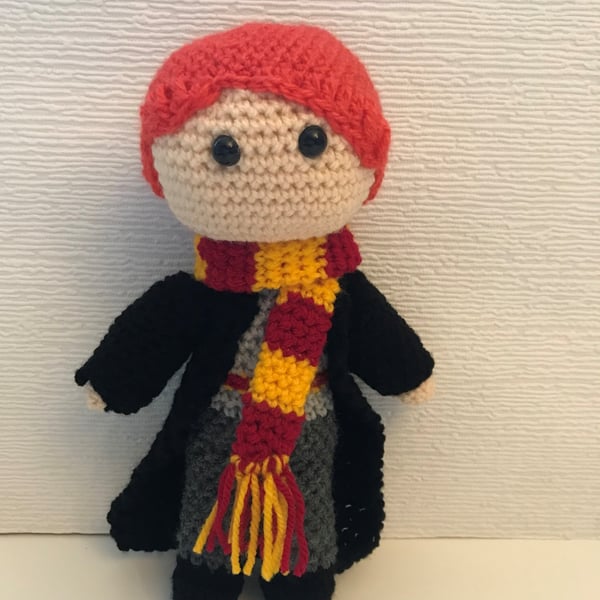 Crocheted Harry Potter Character Dolls - RON