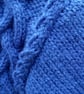 Hand knitted baby boys cable cardigan - Image 7