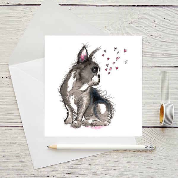French Bulldog Greeting Card