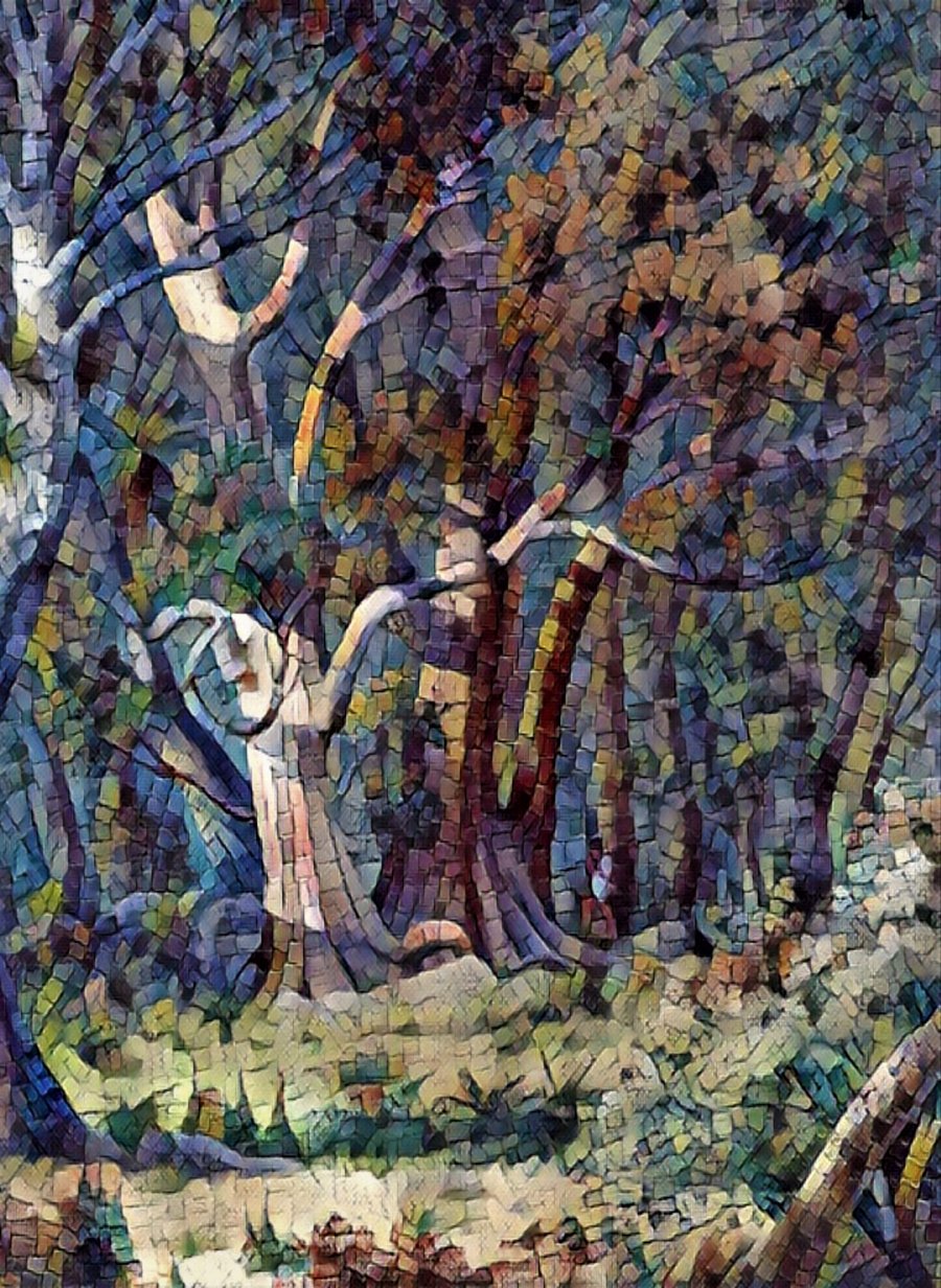 Surreal Art Print Nature Wall Art Forest Wall Decor Fantasy Art A3