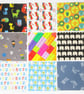 Large Pack 5" Novelty Fabric Squares - Image 3