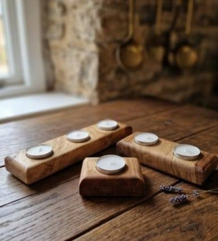 Illuminate Your Space with Handcrafted Tea Light Holders