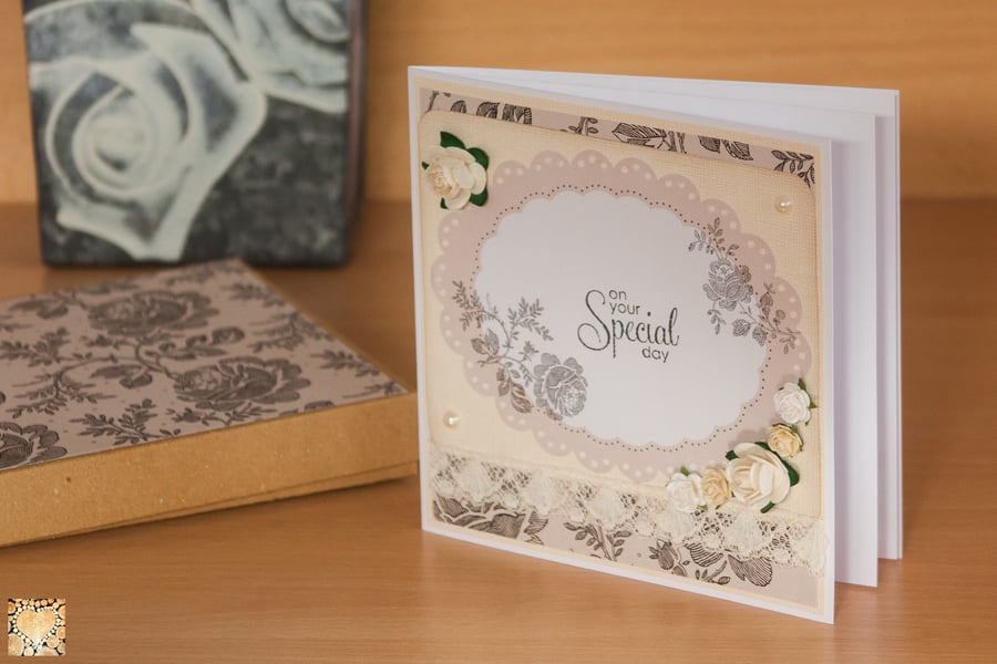 On Your Special Day Luxury Boxed Handmade Card