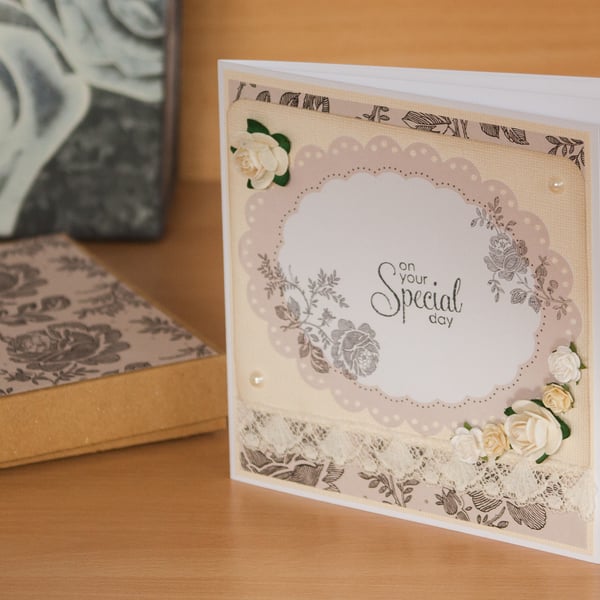 On Your Special Day Luxury Boxed Handmade Card