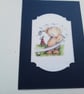 Handmade card and gift tag. Father's day card. Birthday card. Sports. Ref 426 