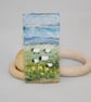 Spring Landscape Embroidered Brooch - Image 1