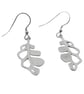Oak Leaf Drop Earrings, Handmade Nature Gift for Her - Image 1