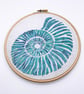 Ammonite Embroidery Kit - Hand Embroidery Kit - Image 5