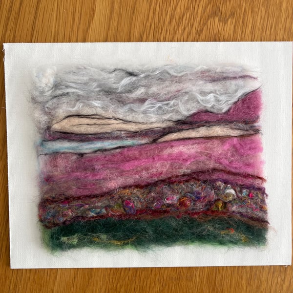 The heather creating a pink sensation