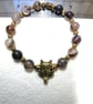 Beaded Stretch Wolf Bracelet  - Image 7