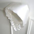 Silk Headband Ivory Mulberry Silk Hairband Elasticated