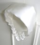 Satin Headband Ivory Hairband Elasticated