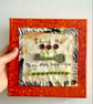 Hand embroidered happiness affirmation statement  - Image 4