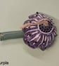 Hanging Ceramic flower bell,  - Image 2