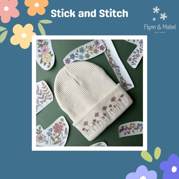 Stick and Stitch Mini Meadows Designs