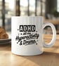ADHD Mug Funny – "All Day Hyperactivity & Drama" – Neurodivergent Gift Coffee