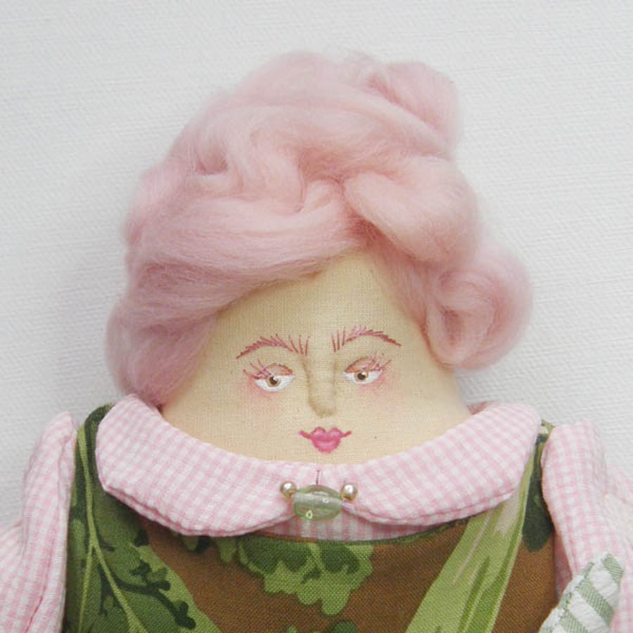 Thora, a handmade rag doll