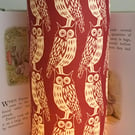 Woodland OWL - Handmade Tall Night Light.