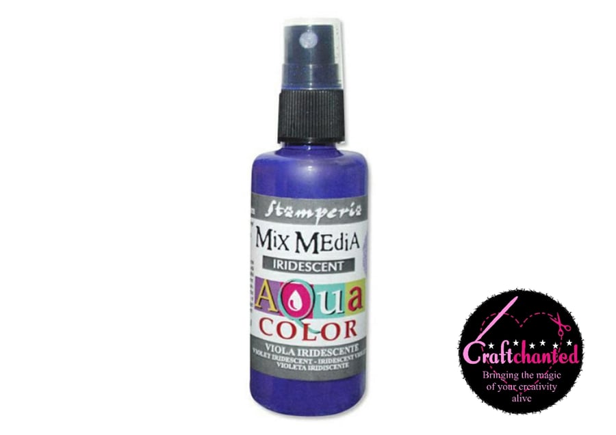 Aquacolor Spray - Iridescent Violet - 60ml