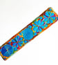 Handmade Embroidered Fabric Bookmark Textile Art Book Lover Gift 