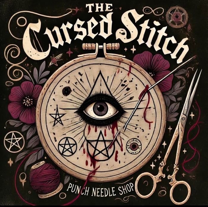 The Cursed Stitch Punch Needle Shop