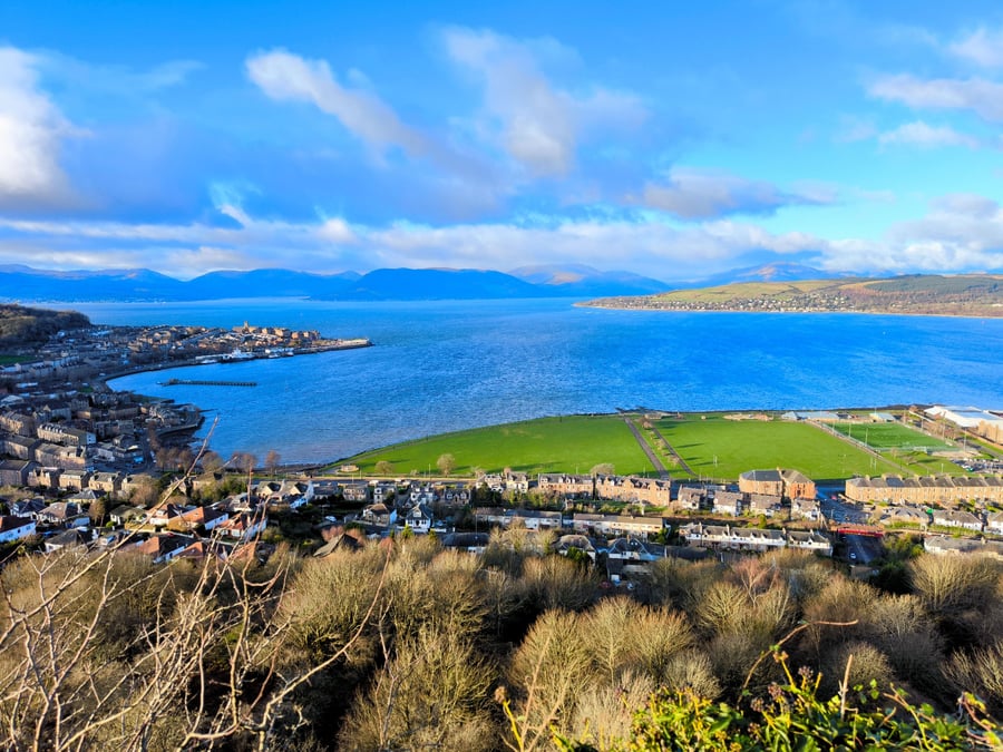River Clyde From Lyle Hill.