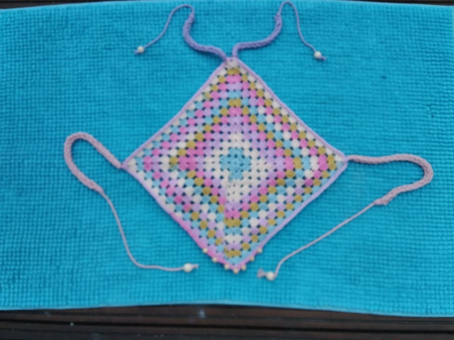 Crochet halter neck Boho Festival top