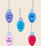Light of Friendship Christmas Tree Decoration - Light Bulb Ornament - Image 3
