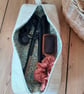 Heat proof hair tool pouch