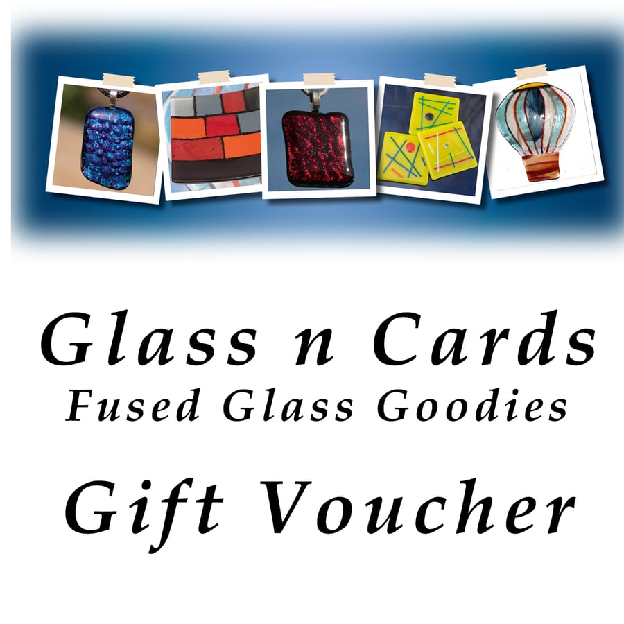 Glass n Cards Gift Voucher - 50 GBP