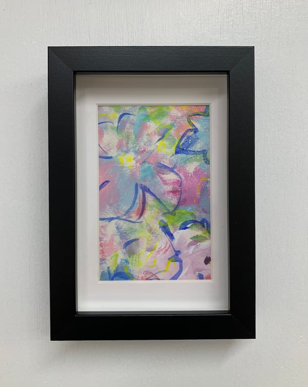 Summer Garden Abstracted Painting 1