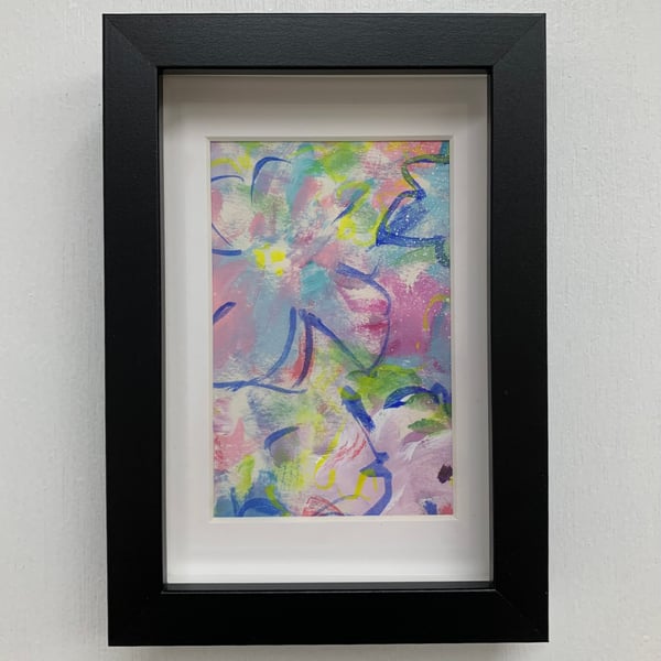 Summer Garden Abstracted Painting 1